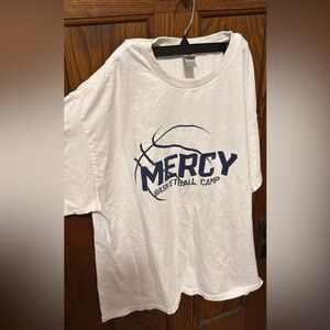Mercy Basketball Camp White T-Shirt